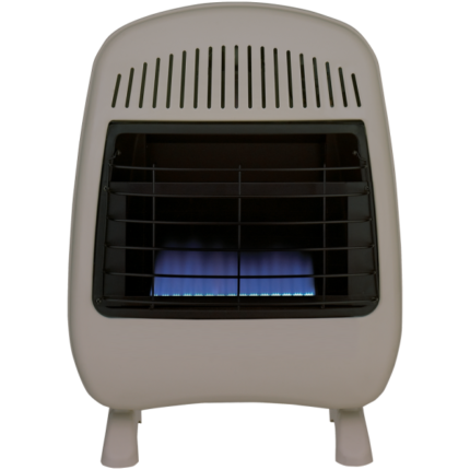 ProCom Reconditioned Dual Fuel Ventless Blue Flame Heater – 20,000 BTU, T-Stat Control – Model# MD200TBF-R